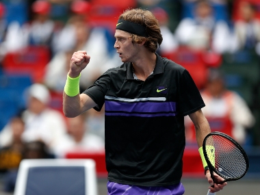 Shanghai Masters 2019: Andrey Rublev upsets 12th seed Borna Coric in straight sets; Matteo Berrettini through to second-round Shanghai Masters 2019: Andrey Rublev upsets 12th seed Borna Coric in straight sets; Matteo Berrettini through to second-round