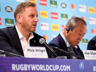 Rugby World Cup 2019: 'Remain indoors, check typhoon-related updates regularly', tournament officials tell fans gathered in Japan Rugby World Cup 2019: 'Remain indoors, check typhoon-related updates regularly', tournament officials tell fans gathered in Japan