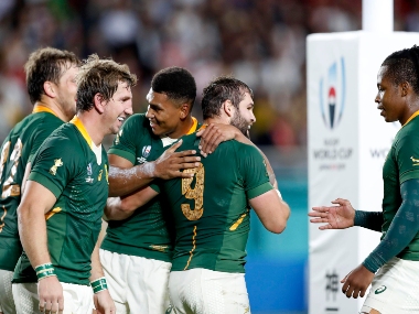 Rugby World Cup 2019: South Africa notch up dominating 66-7 win over Canada to close in on quarter-finals spot Rugby World Cup 2019: South Africa notch up dominating 66-7 win over Canada to close in on quarter-finals spot