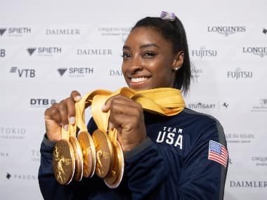 Tokyo Olympics 2020: Gymnast Simone Biles likely to be star-attraction at Games after record five gold medals in World Championships