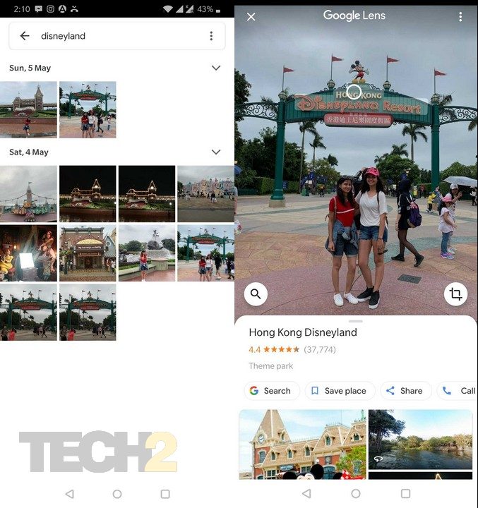 All the images with the particular text will pop up in front of you. Image: Tech2 