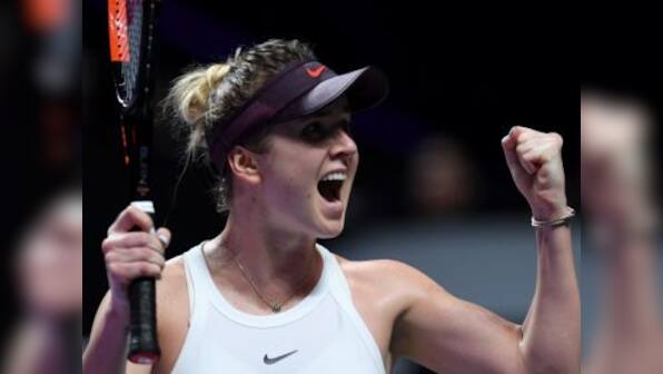 WTA Finals 2019: Elina Svitolina downs Simona Halep in straight sets, through to the semi-finals