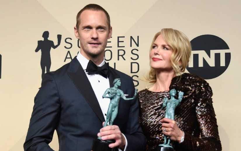 Nicole Kidman and Alexander Skarsgård. Image from Twitter