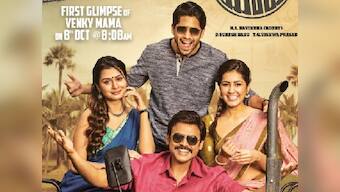 Venky Mama first look: Venkatesh, Naga Chaitanya feature alongside Raashi Khanna, Paayal Rajput