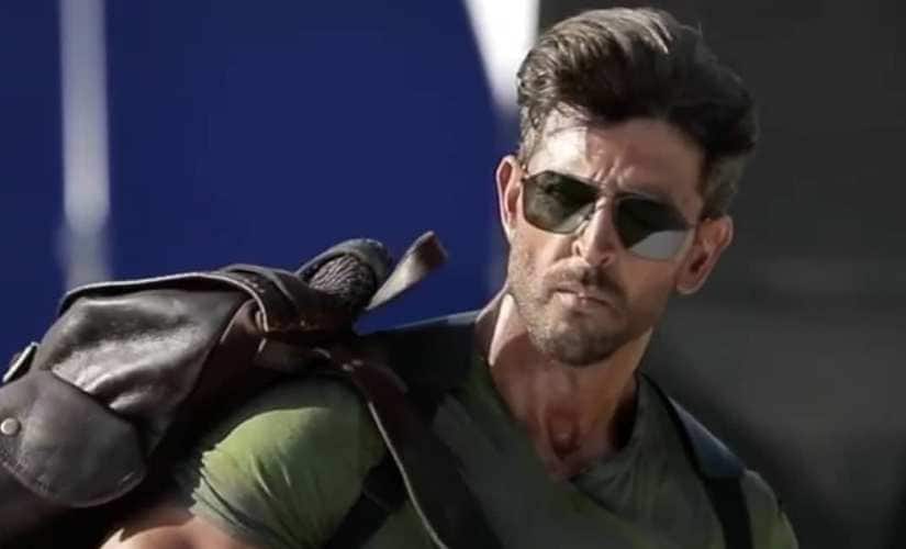 Hrithik Roshan in a still from War. Twitter