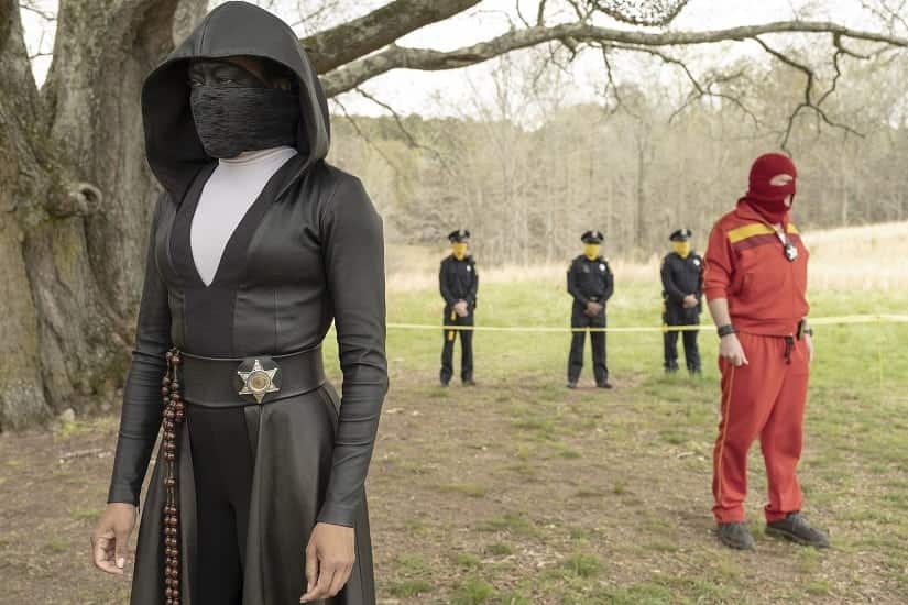Regina King as Angela Abar/Sister Night in HBO's Watchmen