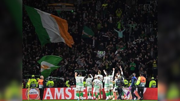 Europa League: Two Celtic supporters stabbed in Rome ahead of club's match against Lazio