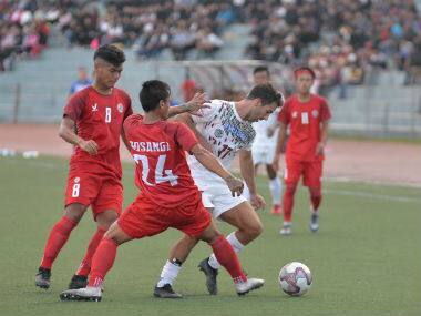 Aizawl Football Club held Mohun Bagan to a goalless draw in the opening match of the 13th I-League. Twitter @ILeagueOfficial 