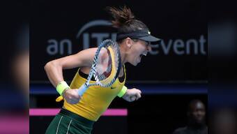 Fed Cup Final 2019: Australia's Ajla Tomljanovic beats France's Pauline Parmentier to force a doubles decider