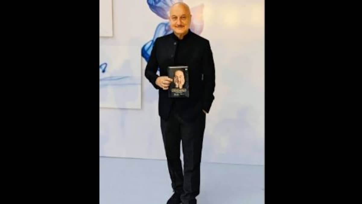 Anupam Kher's autobiography sheds light on the eternal optimist in him, explains his philosophy, politics