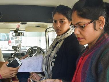 Woman detained for protesting Hyderabad gangrape and murder outside Parliament alleges misbehaviour by Delhi cops Woman detained for protesting Hyderabad gangrape and murder outside Parliament alleges misbehaviour by Delhi cops