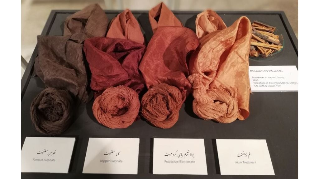 An exhibit of “The Mangrove Project” by Noorjehan Bilgrami. Photo credit: Umme Hani Imani.