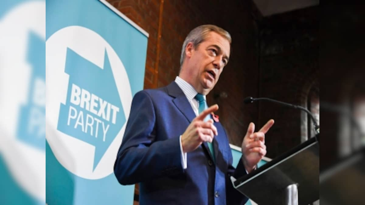 Hardline Brexit advocate Nigel Farage says Brexit Party will contest against Conservatives in every seat unless Boris Johnson drops EU divorce deal