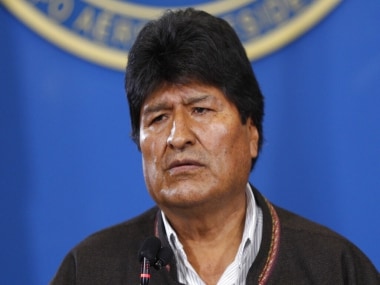 Bolivia's interim president asks Congress to approve law calling for fresh elections following unrest in country after Evo Morales' resignation