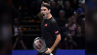 ATP Finals 2019: Roger Federer outclasses Novak Djokovic in straight sets to book spot in semi-final