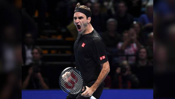 ATP Finals 2019: Roger Federer outclasses Novak Djokovic in straight sets to book spot in semi-final
