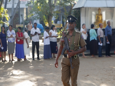 Sri Lanka elections: Gunmen open fire on convoy of buses carrying minority Muslim voters; no casualties reported Sri Lanka elections: Gunmen open fire on convoy of buses carrying minority Muslim voters; no casualties reported
