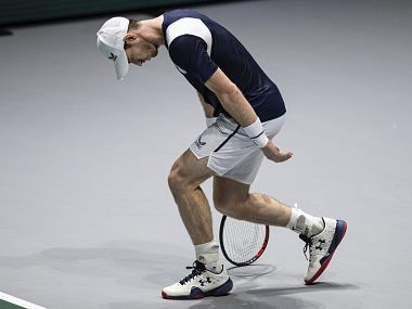 Davis Cup Finals 2019: Andy Murray admits being out of shape after narrowly avoiding loss against Dutch's Tallon Griekspoor Davis Cup Finals 2019: Andy Murray admits being out of shape after narrowly avoiding loss against Dutch's Tallon Griekspoor