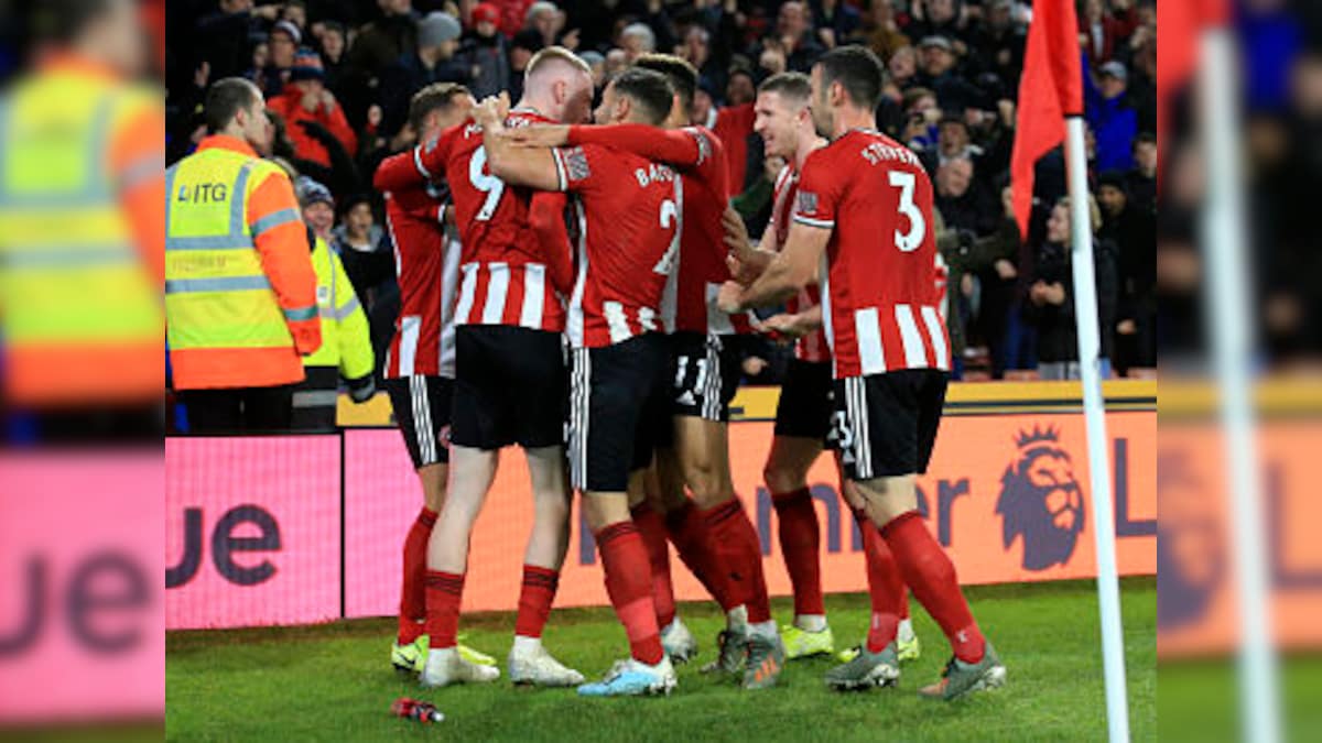 Premier League: Sheffield United's Oli McBurnie scores late equaliser to deny Manchester United victory in six-goal thriller