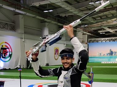 Young shooter Aishwary Tomar emerges victorious in invitational RR Lakshya Cup Young shooter Aishwary Tomar emerges victorious in invitational RR Lakshya Cup