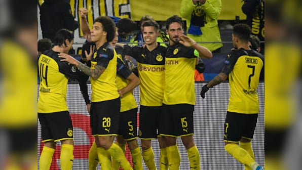 Champions League: Mats Hummels says half-time team talk helped Borussia Dortmund overhaul 0-2 deficit against Inter Milan