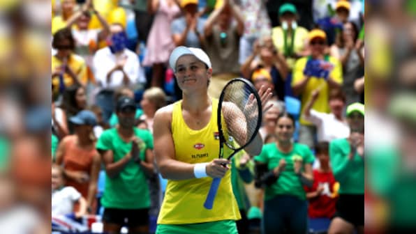 Fed Cup Final 2019: Ashleigh Barty makes it 1-1 for Australia with commanding win over France’s Caroline Garcia