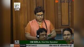 BJP MP Pragya Thakur tenders apology in LS for controversial remarks on Nathuram Godse, claims her comments 'were twisted'