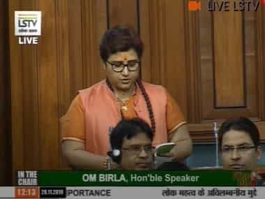 BJP MP Pragya Thakur tenders apology in LS for controversial remarks on Nathuram Godse, claims her comments 'were twisted' BJP MP Pragya Thakur tenders apology in LS for controversial remarks on Nathuram Godse, claims her comments 'were twisted'