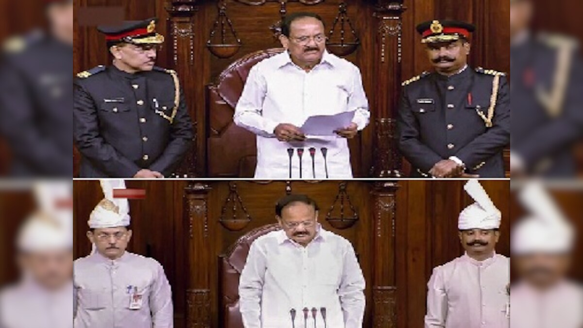 Rajya Sabha marshals shed military-style uniform, back in Indian attire without 'pagri' after facing criticism over outfit