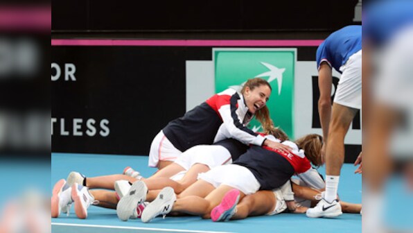 Fed Cup Final 2019: Kristina Mladenovic, Caroline Garcia power France to thrilling win over Australia
