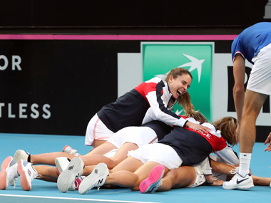 Fed Cup Final 2019: Kristina Mladenovic, Caroline Garcia power France to thrilling win over Australia Fed Cup Final 2019: Kristina Mladenovic, Caroline Garcia power France to thrilling win over Australia