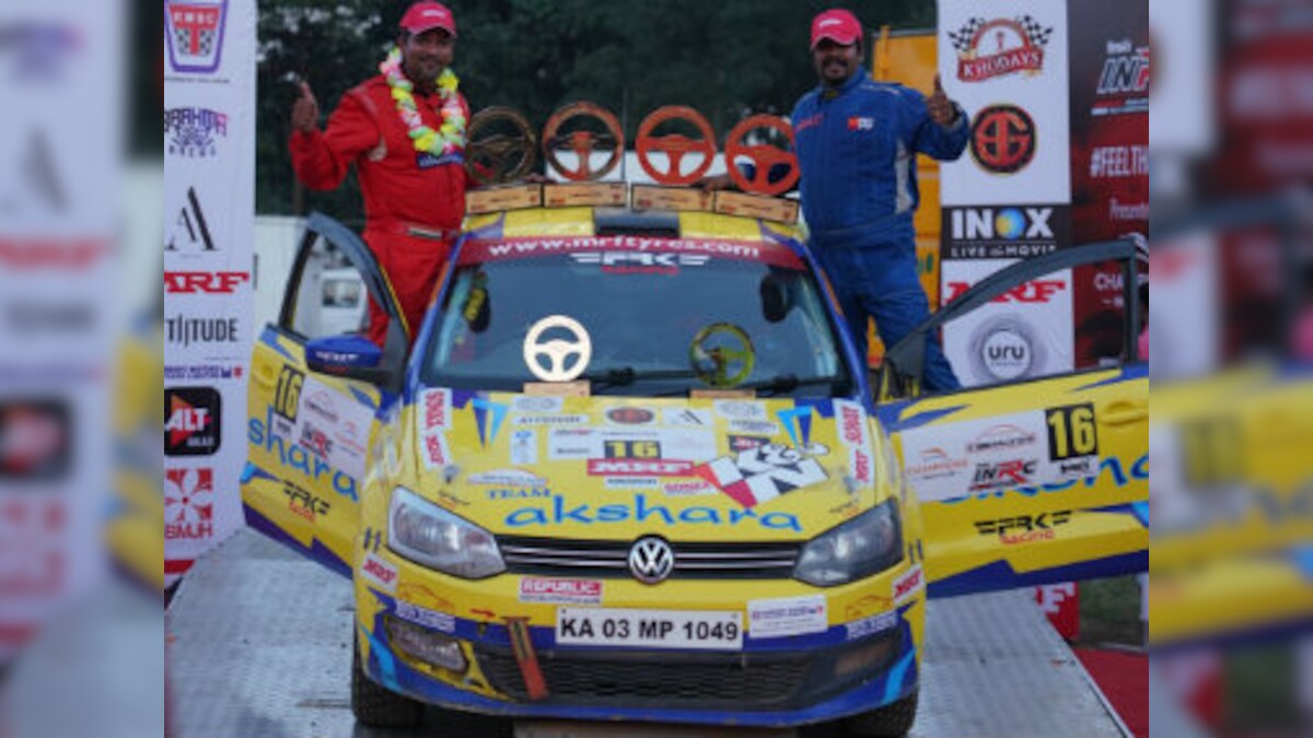 Chetan Shivram, Bikku Babu claim top honours at round four of Champions Yacht Club FMSCI National Rally Championship