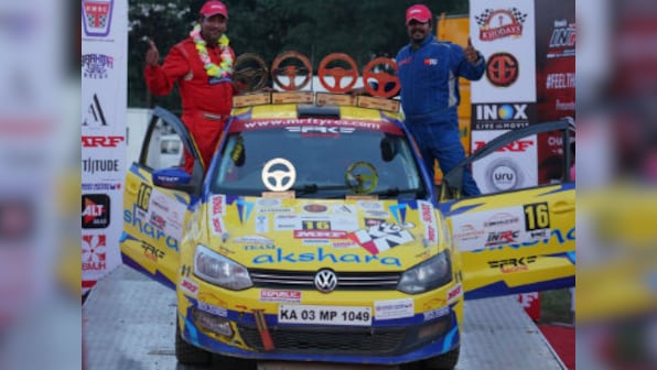 Chetan Shivram, Bikku Babu claim top honours at round four of Champions Yacht Club FMSCI National Rally Championship