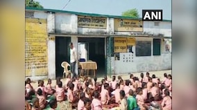 One litre of milk diluted with water served to 81 students as part of midday meal in UP's Sonbhadra; two teachers suspended after video goes viral