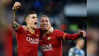 Serie A: Chris Smalling sparks with all-round display as Roma rout Brescia; Lazio's Felipe Caicedo scores late winner against Sassuolo