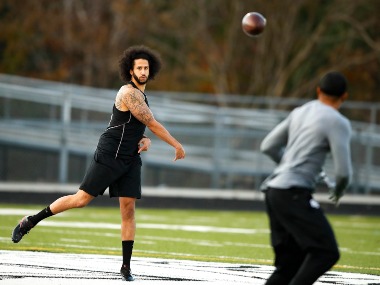 Colin Kaepernick snubs private NFL workout over liability waiver, holds public session Colin Kaepernick snubs private NFL workout over liability waiver, holds public session