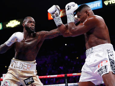 Deontay Wilder defeats Luis Ortiz with seventh-round knockout to retain heavyweight title ahead of Tyson Fury rematch Deontay Wilder defeats Luis Ortiz with seventh-round knockout to retain heavyweight title ahead of Tyson Fury rematch