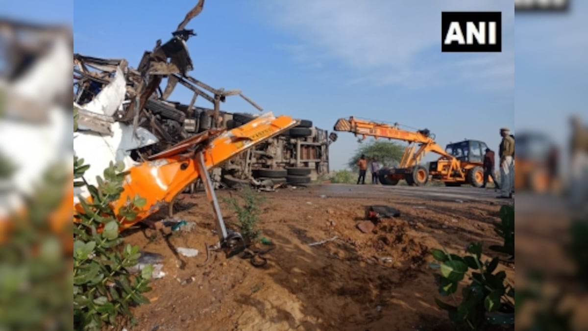 Rajasthan road accident: 10 killed, 22 injured after truck collides with bus in Bikaner district; rescue operations underway