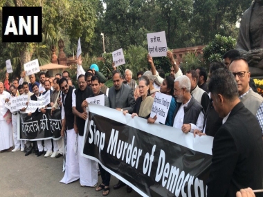 Winter Session of Parliament: LS, RS adjourn early amid protests by Opposition over Maharashtra govt formation Winter Session of Parliament: LS, RS adjourn early amid protests by Opposition over Maharashtra govt formation