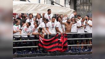After lifting Copa Libertadores, Flamengo complete double by winning Brazilian league title as Palmeiras drop points