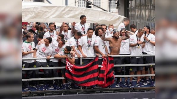 After lifting Copa Libertadores, Flamengo complete double by winning Brazilian league title as Palmeiras drop points