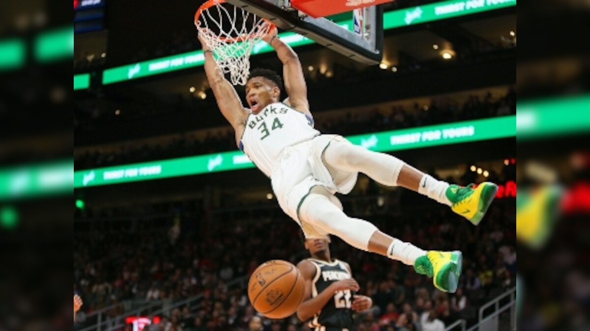 NBA: Giannis Antetokounmpo records second triple-double in Milwaukee Bucks' win over Portland Trail Blazers