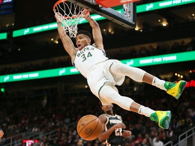 NBA: Giannis Antetokounmpo records second triple-double in Milwaukee Bucks' win over Portland Trail Blazers NBA: Giannis Antetokounmpo records second triple-double in Milwaukee Bucks' win over Portland Trail Blazers