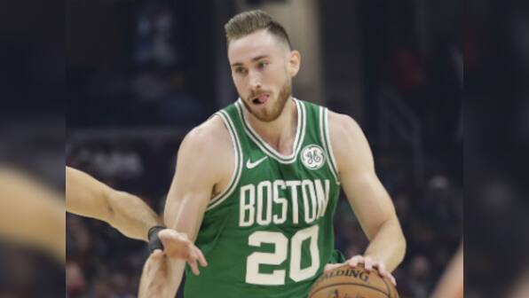 NBA: Celtics forward Gordon Hayward injures hand in 135-115 in over Spurs; Thunder defeat Warriors