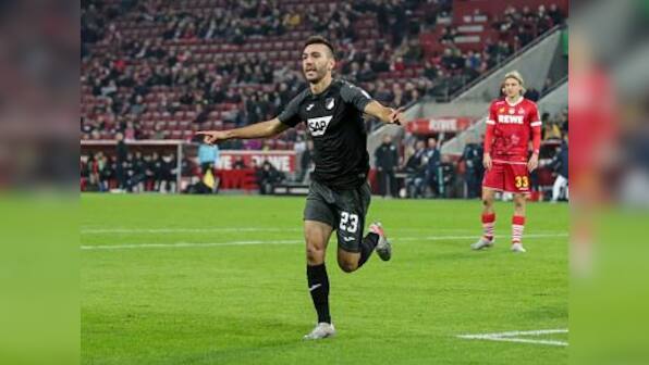 Bundesliga: Jurgen Locadia's scores late penalty as Hoffenheim move to second spot after win against Cologne
