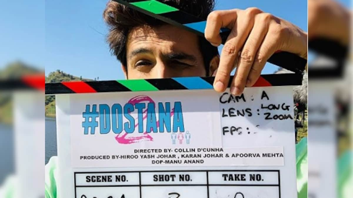 Dostana 2: Kartik Aaryan begins shooting for much awaited sequel, shares picture on Instagram with producer Karan Johar