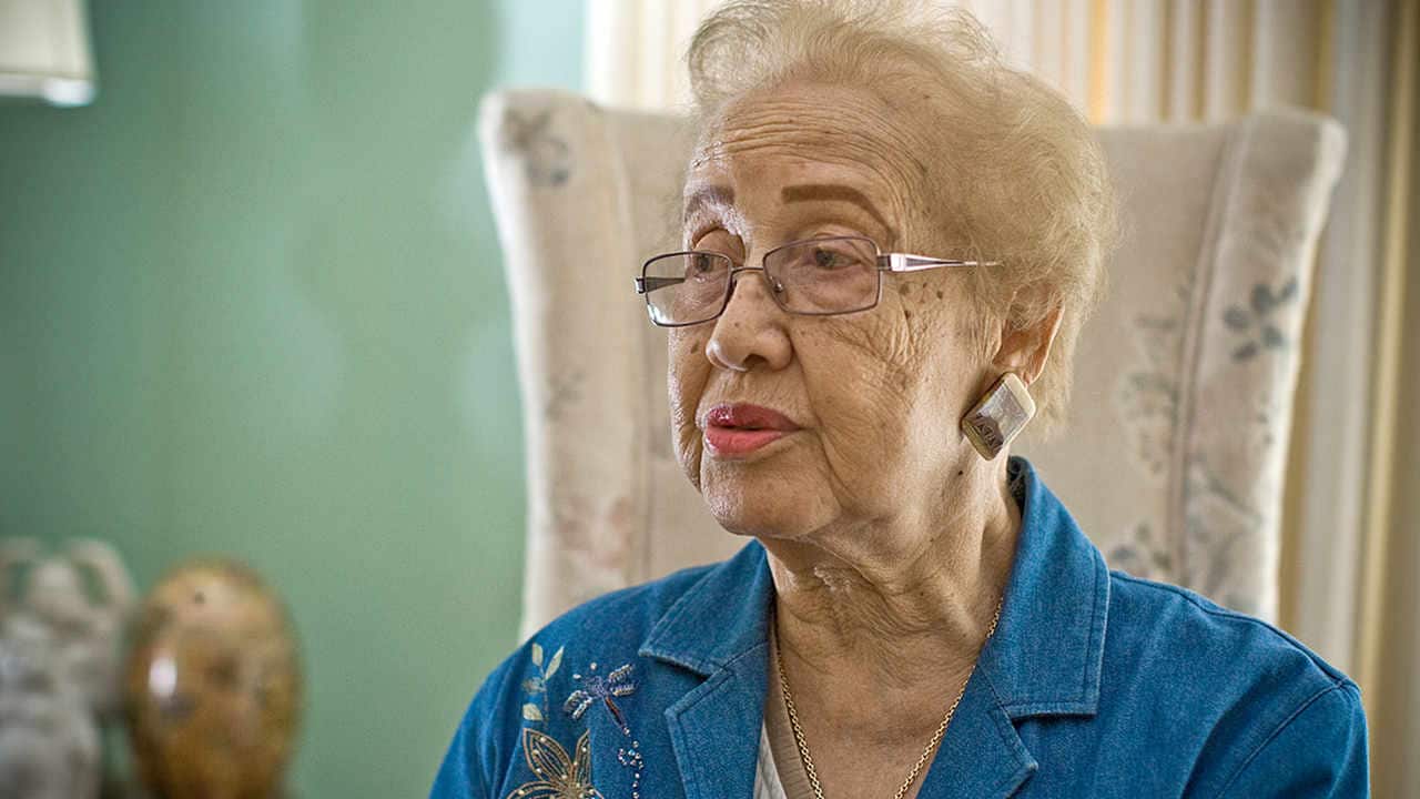 On of the women of the Hidden Figures Act — Katherine Johnson. Image credit: Wikipedia 