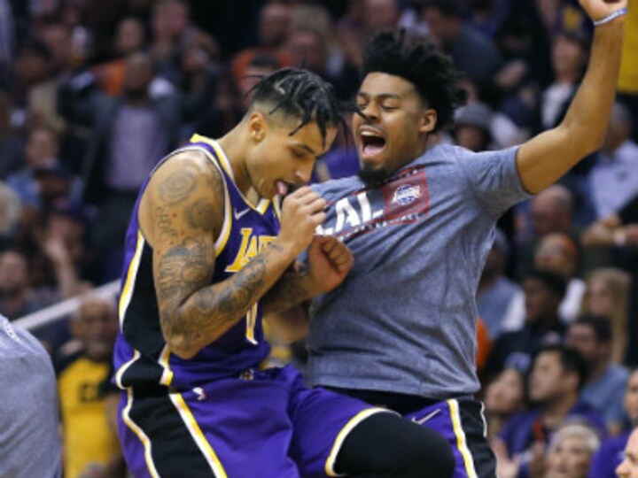 NBA: Kyle Kuzma's late surge helps Lakers bounce back with victory over Suns; Sixers win thriller against Cavaliers