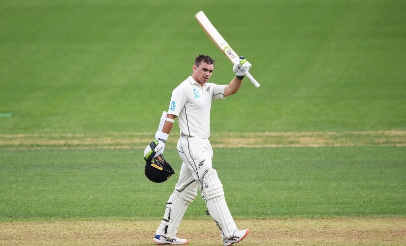 New Zealand opener Tom Latham continues rich vein of form as he strokes century on opening day of second Test against England at Seddon Park. AP