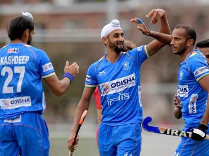 FIH Olympic Qualifiers 2019: Mandeep Singh's twin strikes save India blushes against minnows Russia in first-leg